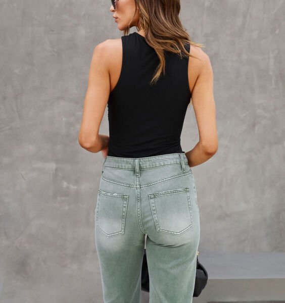 BLACK VEST-TOP L - BLACK