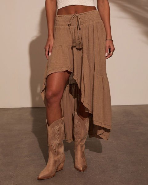 CAMEL  SKIRT