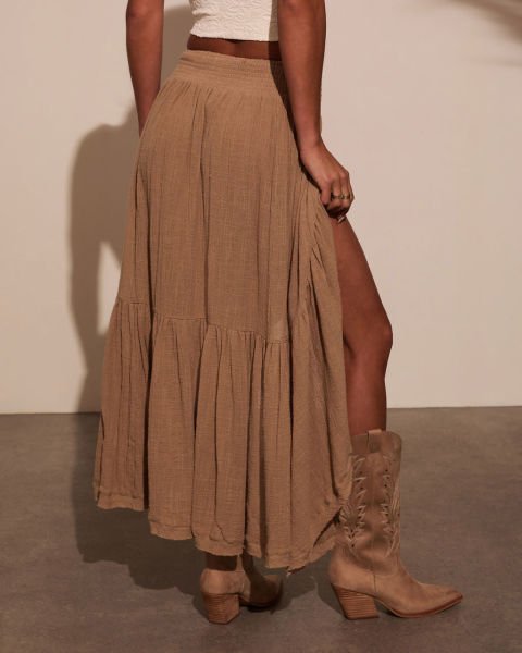 CAMEL  SKIRT