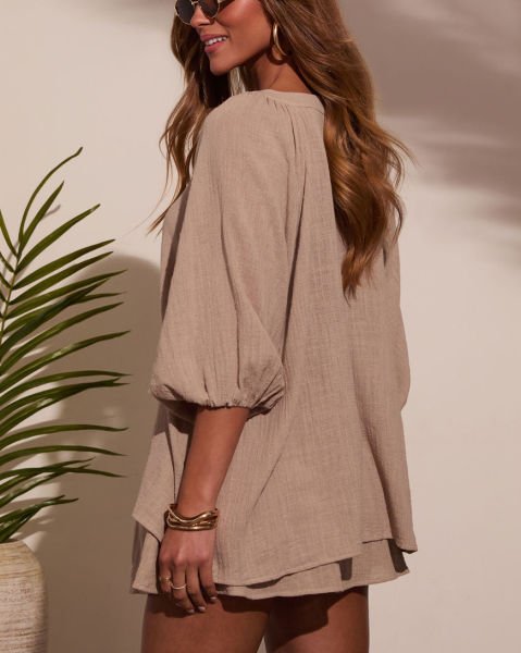 BEIGE  SHIRT