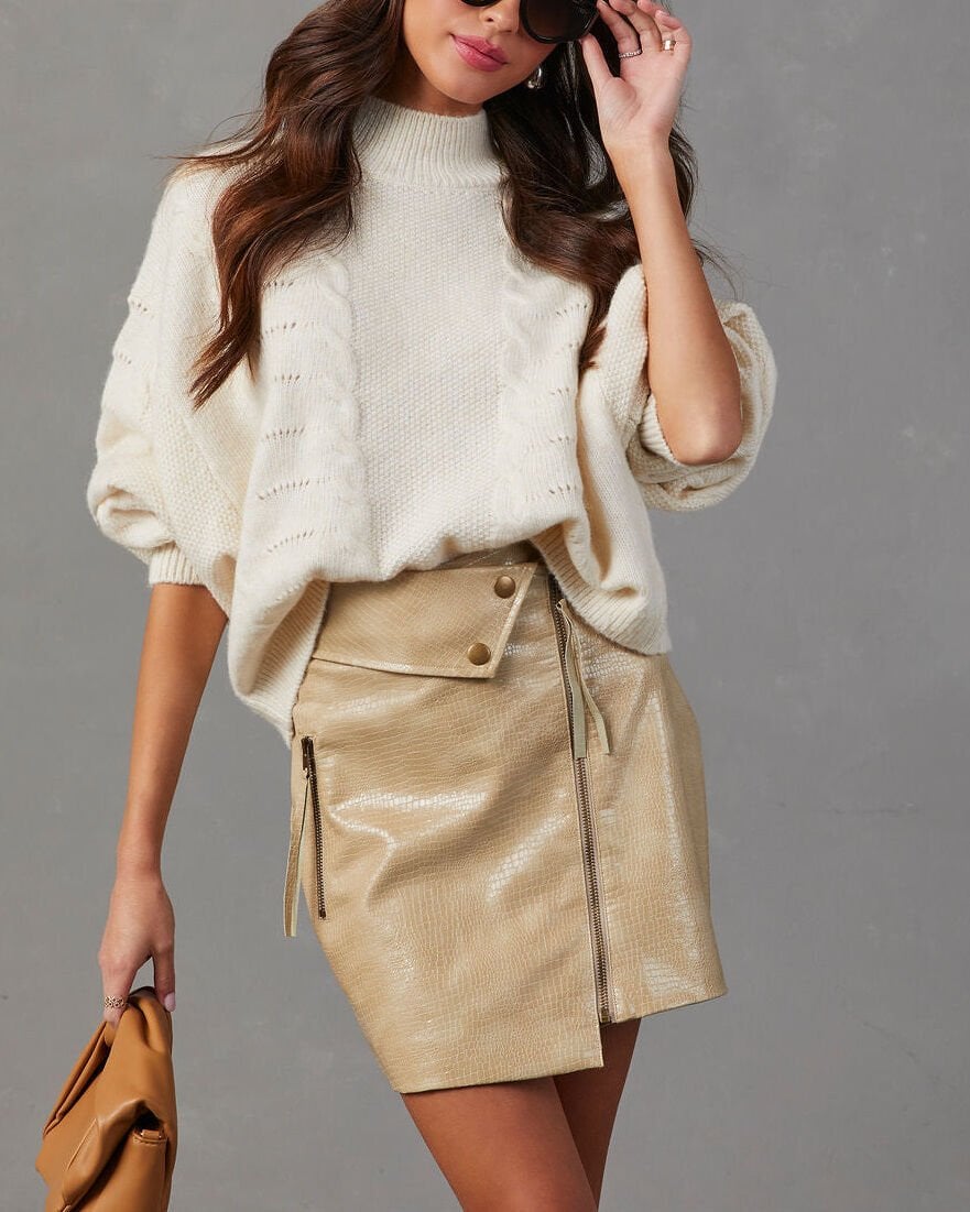 ECRU SWEATER S - ECRU