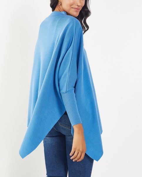 BLUE PONCHO