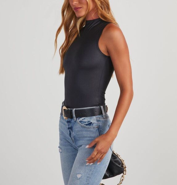 BLACK TANK-TOP L - BLACK