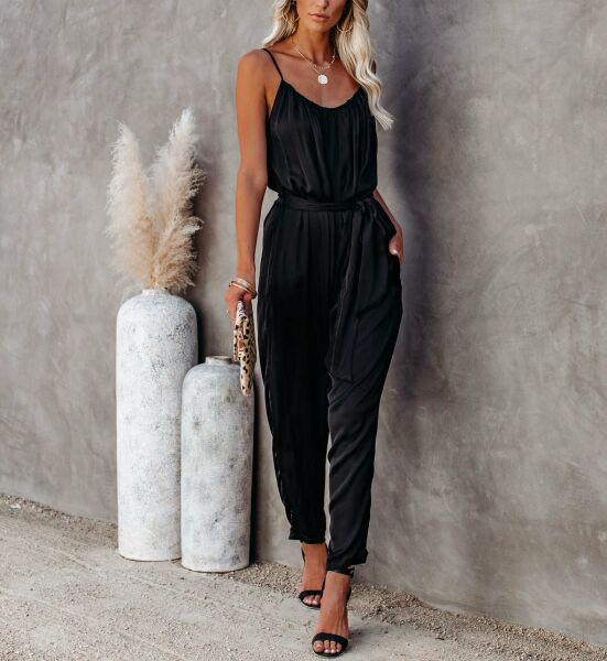 BLACK JUMPSUIT