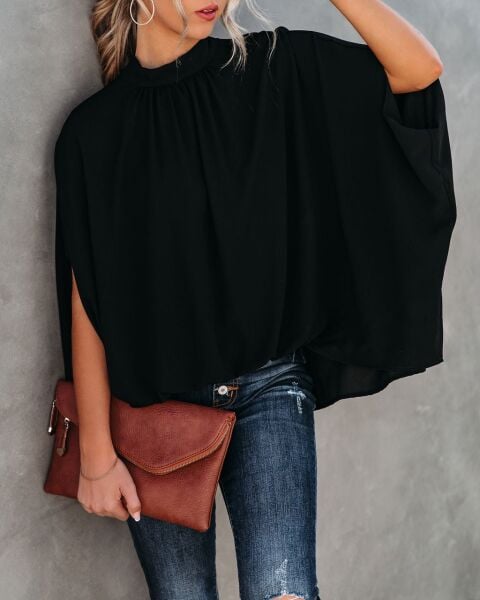 BLACK BLOUSE