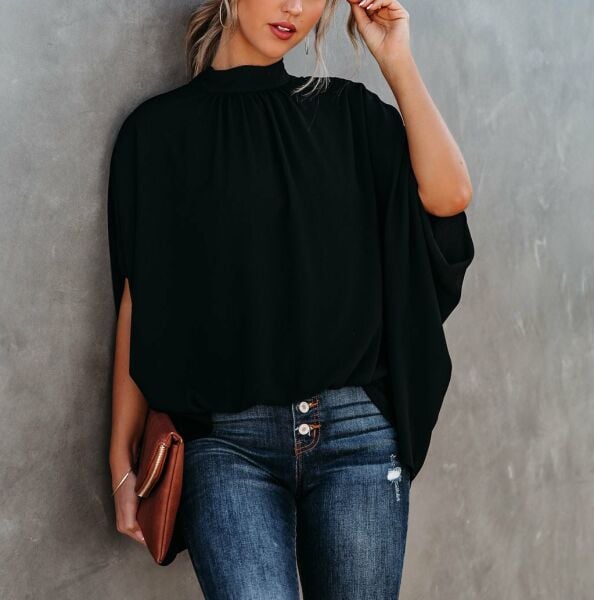 BLACK BLOUSE