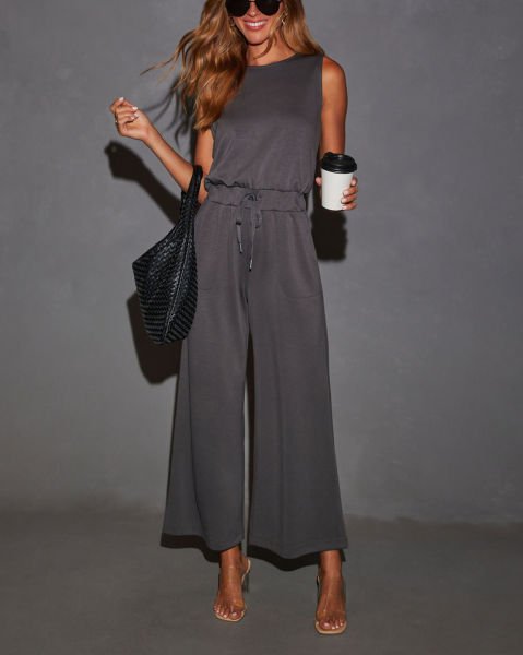 ANTHRACITE  JUMPSUITE