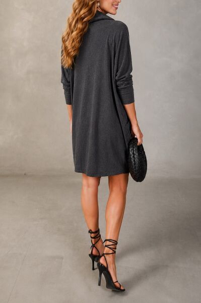 ANTHRACITE DRESS M - ANTHRACITE