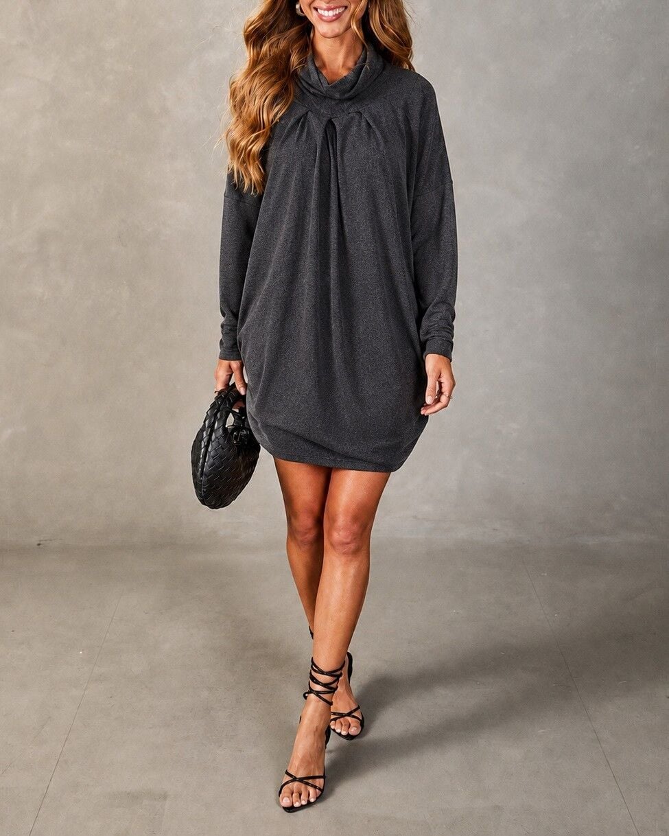 ANTHRACITE DRESS L - ANTHRACITE