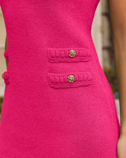 FUCHSIA DRESS XL - FUCHSIA