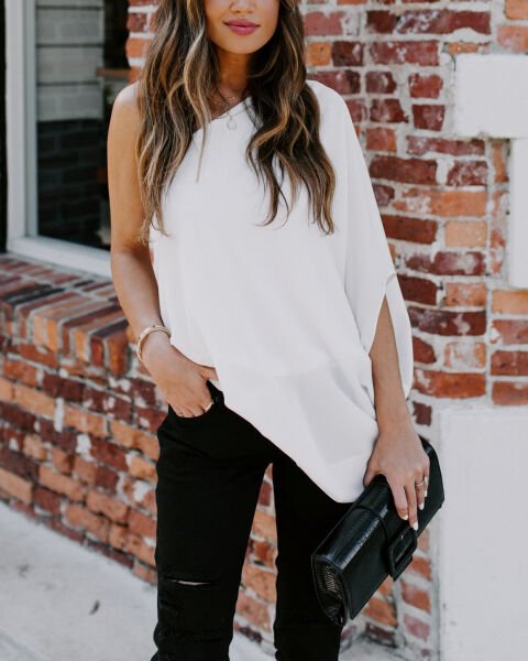 WHITE BLOUSE