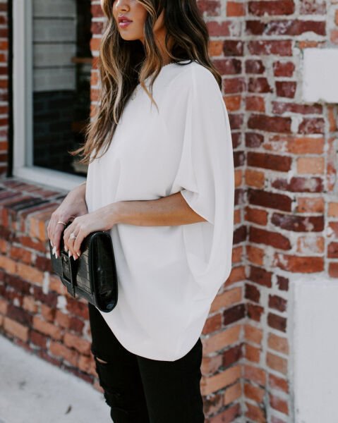 WHITE BLOUSE