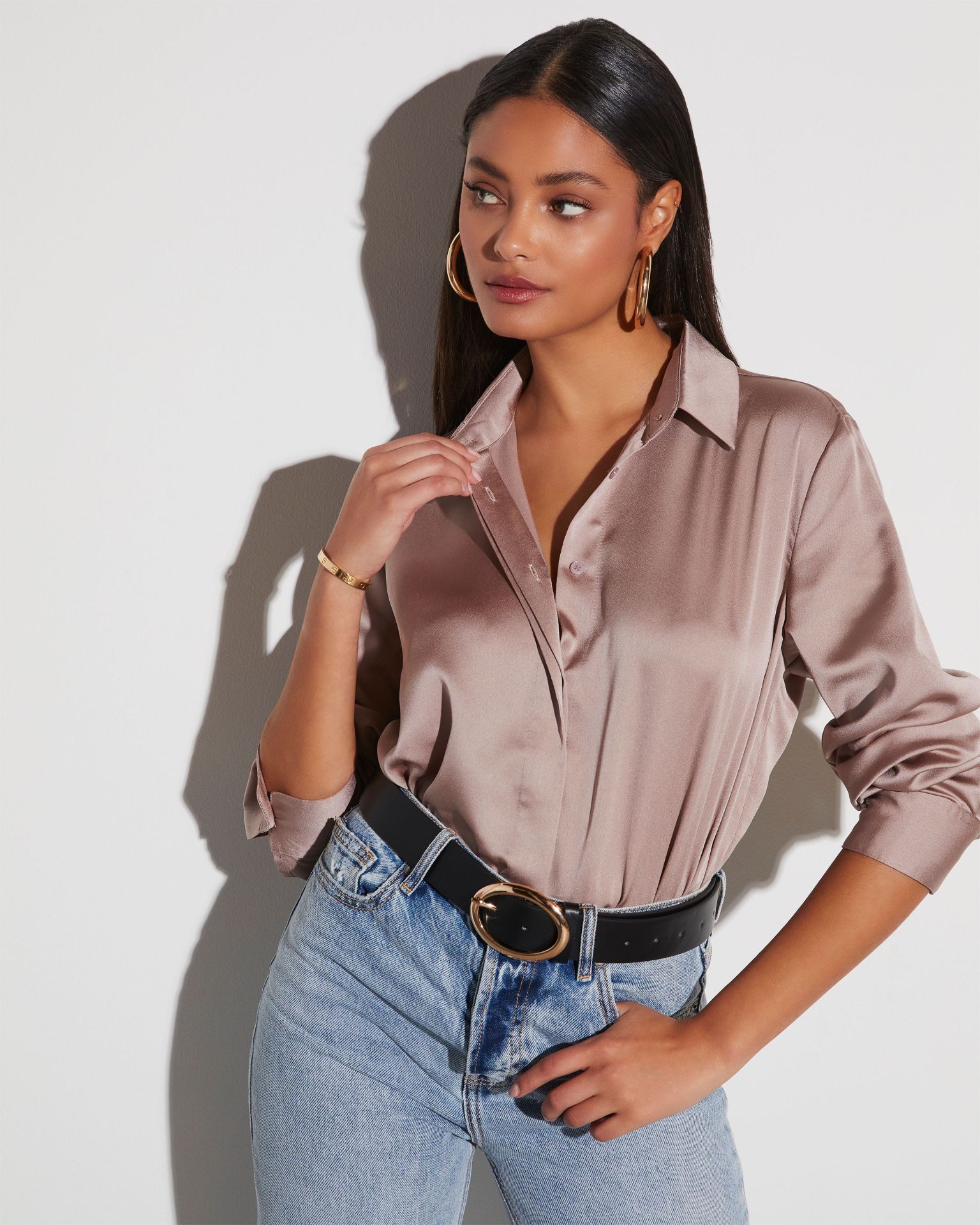 TAUPE SHIRT