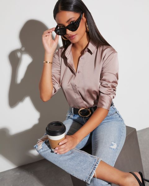 TAUPE SHIRT