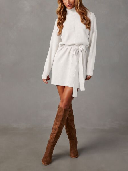ECRU DRESS