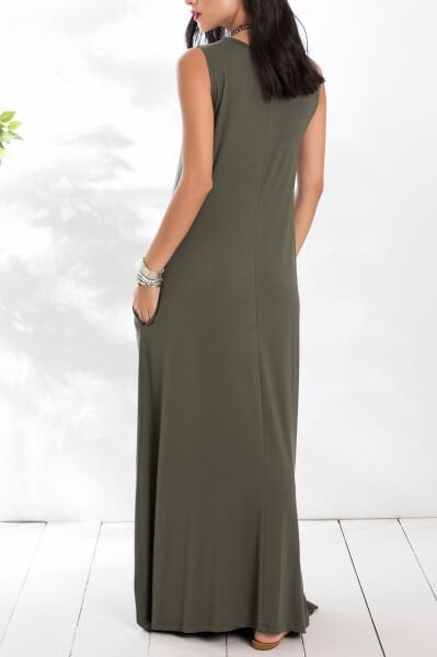 KHAKI DRESS