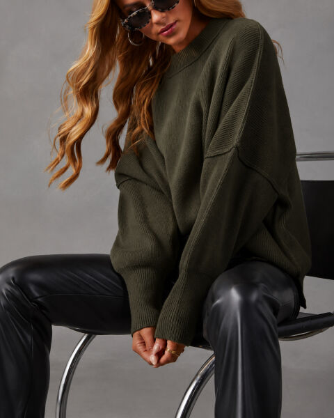 KHAKI SWEATERS