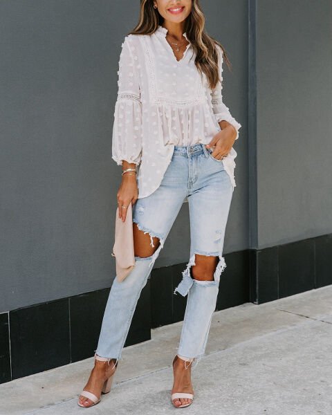 ECRU BLOUSE