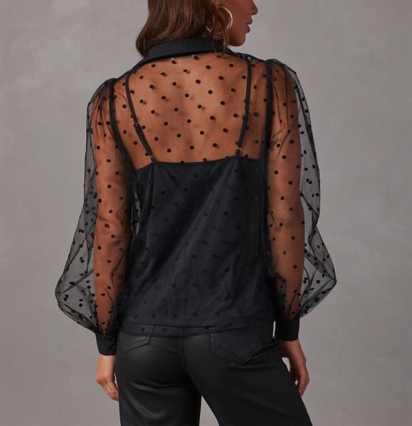 BLACK BLOUSE