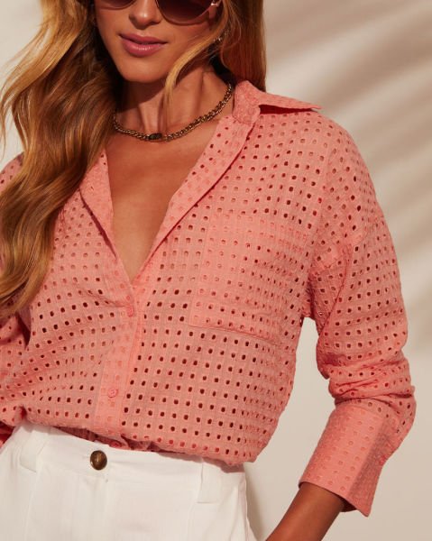 PEACH  SHIRT