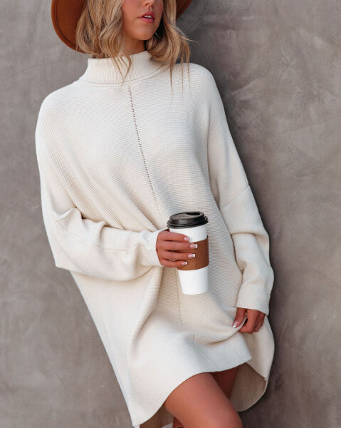 CREAM DRESS
