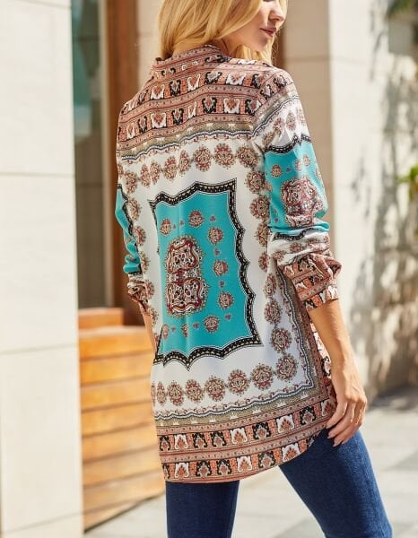 MINT-PRINTED SHIRT