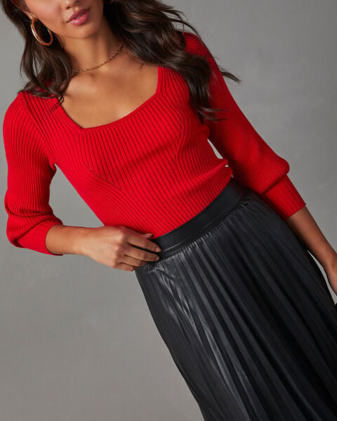 RED SWEATERS