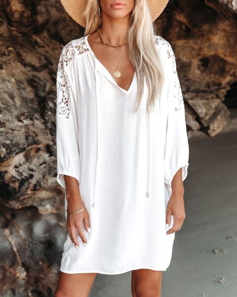 ECRU DRESS S - ECRU