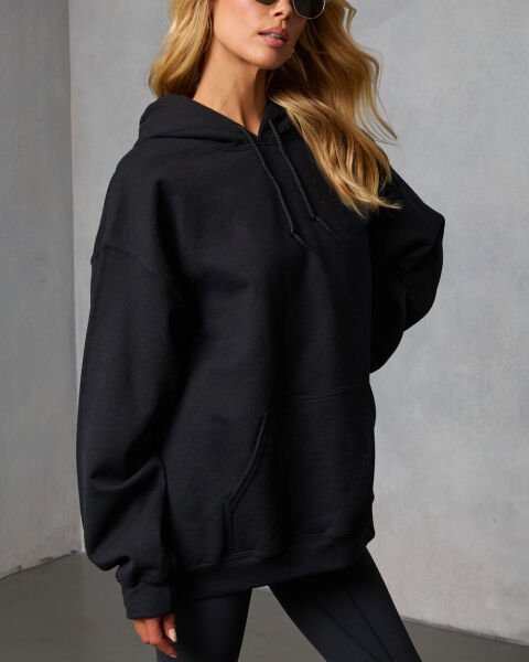 BLACK SWEATSHIRT S - BLACK