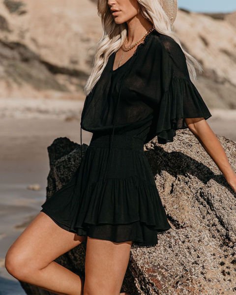 BLACK  DRESS