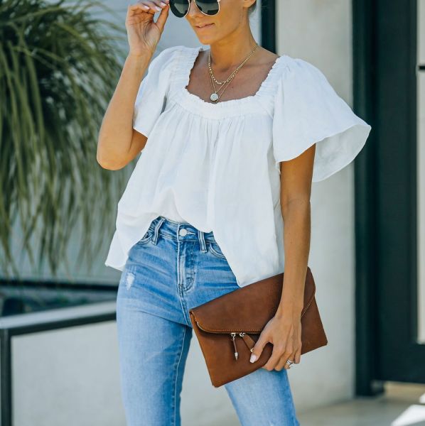 ECRU  BLOUSE