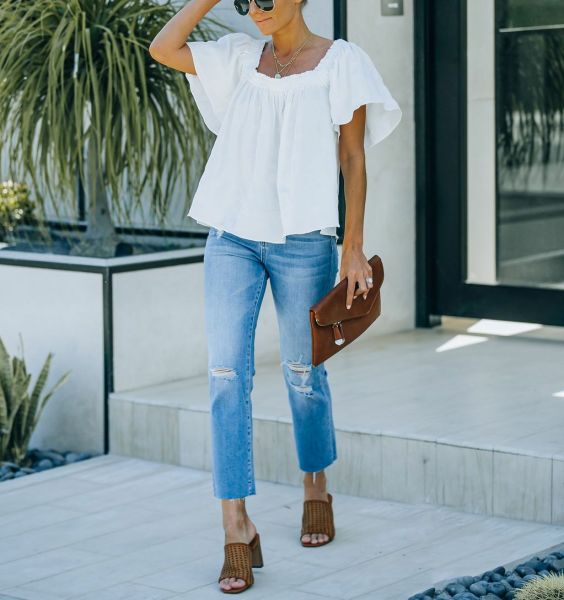 ECRU  BLOUSE