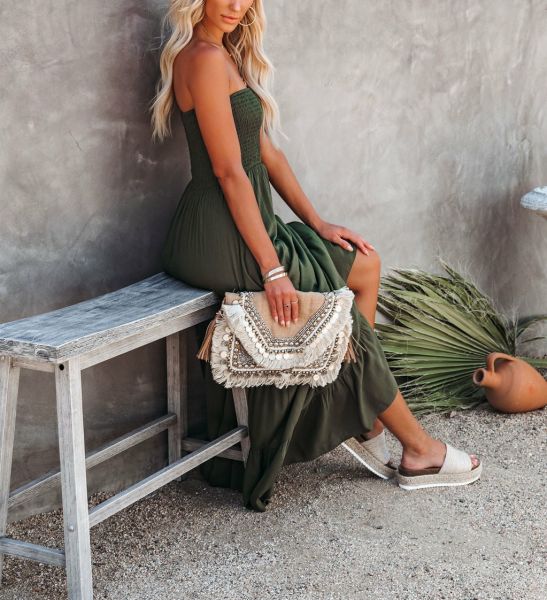 KHAKI  DRESS