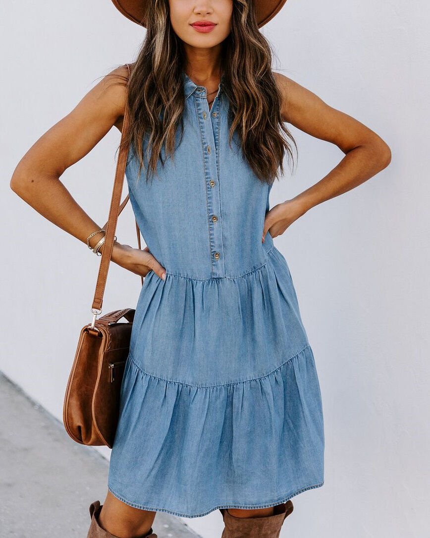 BLUE DRESS