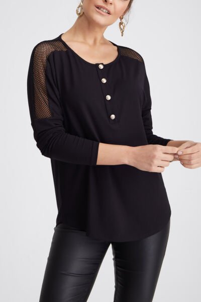 BLACK BLOUSE