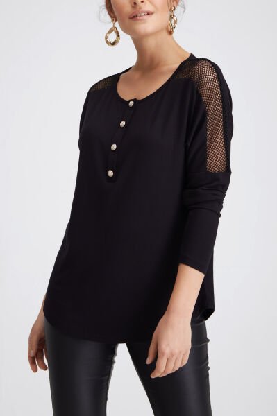 BLACK BLOUSE