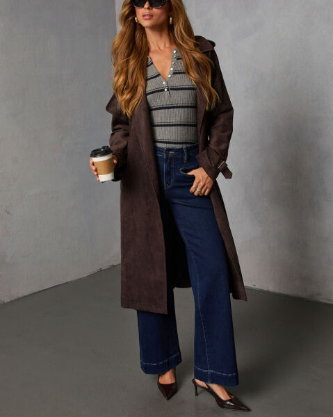 GREY-BLACK-STRIPED SWEATER