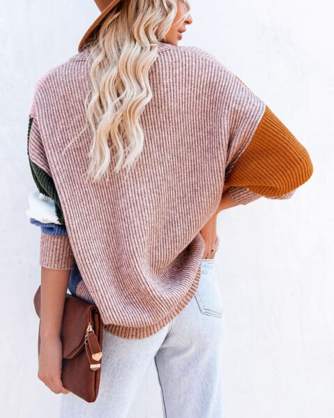 PINK-ROSE-BLUE CARDIGAN