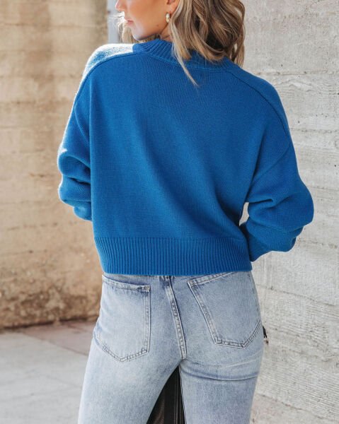 ROYAL-BLUE SWEATERS