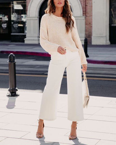 CREAM SWEATERS
