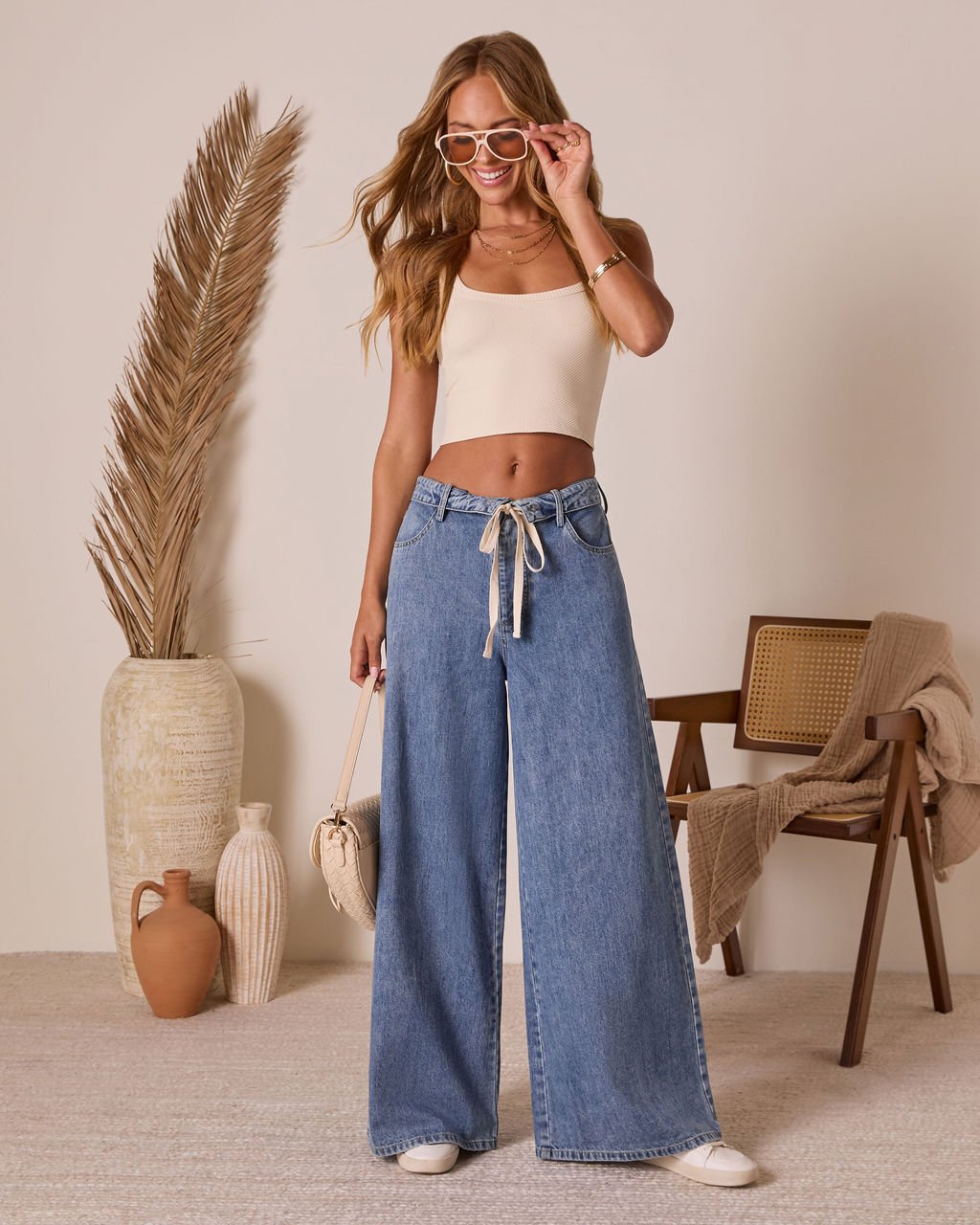 WASHED-BLUE JEANS PANTS XL - WASHED-BLUE