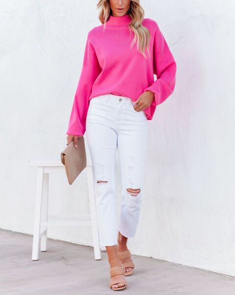 PINK SWEATERS