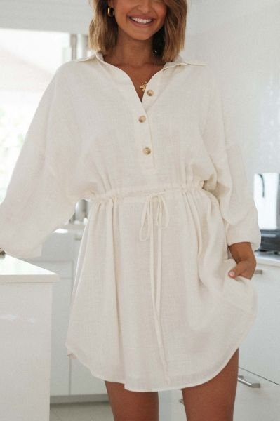 ECRU  DRESS