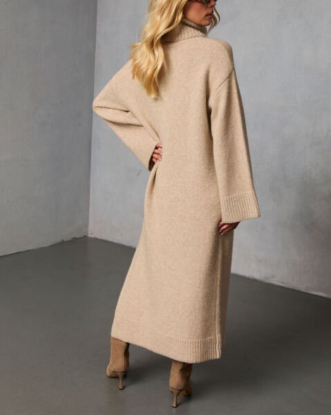 BEIGE DRESS