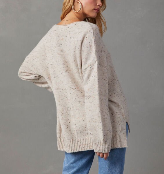 STONE SWEATER M - STONE
