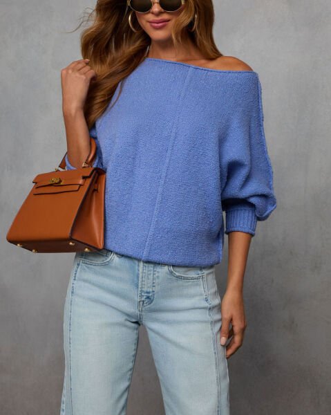 BLUE SWEATERS