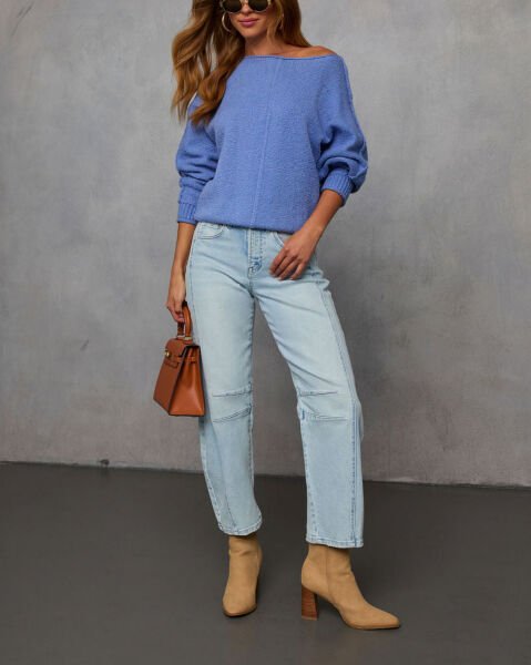 BLUE SWEATERS
