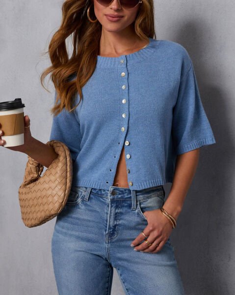 BLUE CARDIGAN