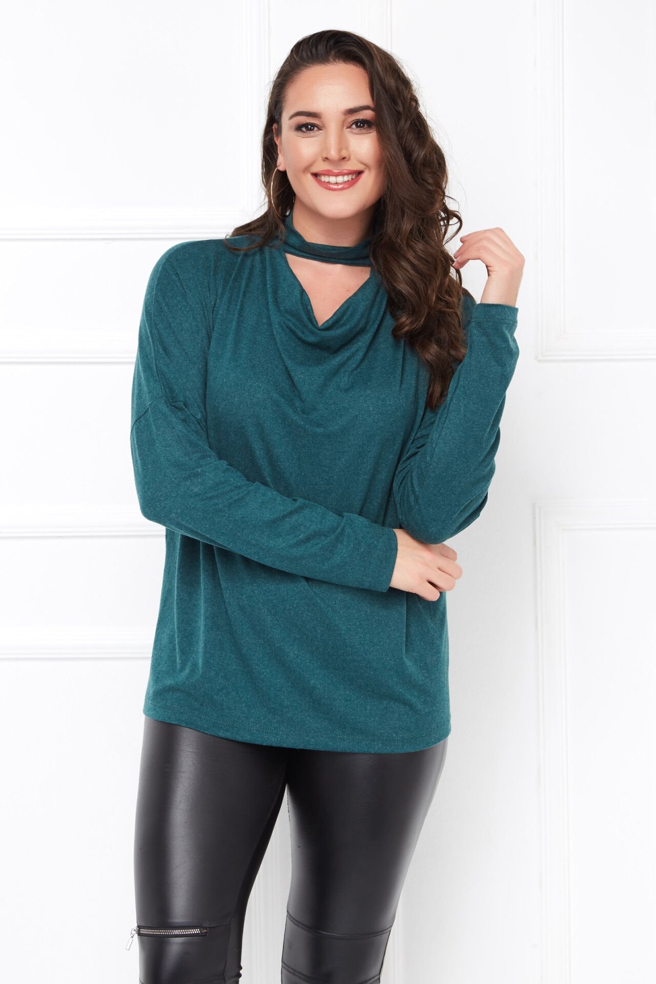 GREEN BLOUSE