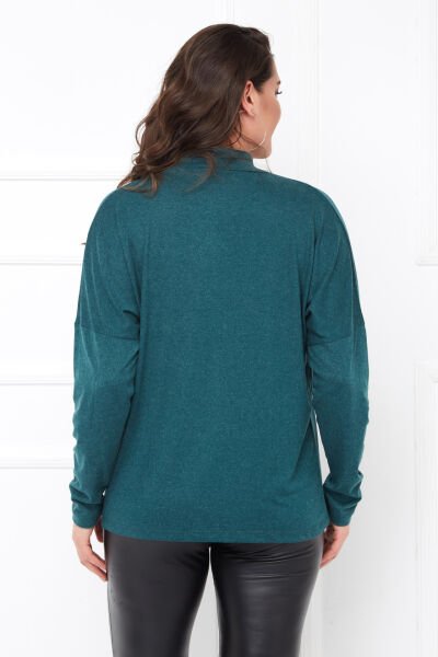 GREEN BLOUSE